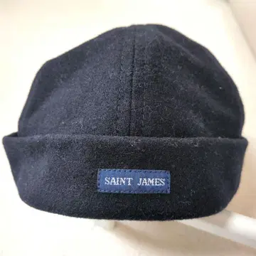 SAINT JAMES 네이비 니트 모자