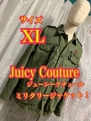 쥬시 꾸뛰르 밀리터리 자켓 XL
