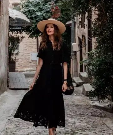 ZARA 벨트 포함 자수 셔츠 원피스 택 포함 새상품