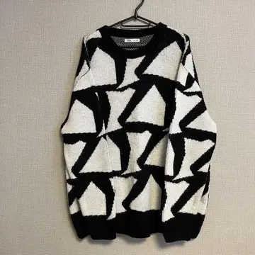ZARA 패턴 니트 스웨터 XL