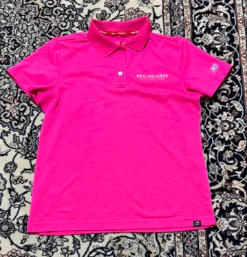 뉴발란스 핑크 피케 셔츠