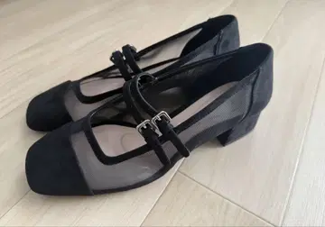 [ ZARA ] 메쉬 시어 펌프스