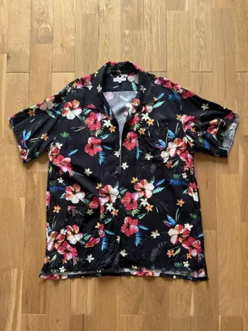 ENGINEERED GARMENTS 캠프 셔츠 알로하 M