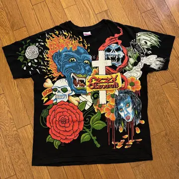 90s Ozzy Osbourne JAPANESE TATTOO tee XL