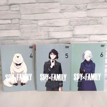 SPY x FAMILY DVD 4-6권 세트