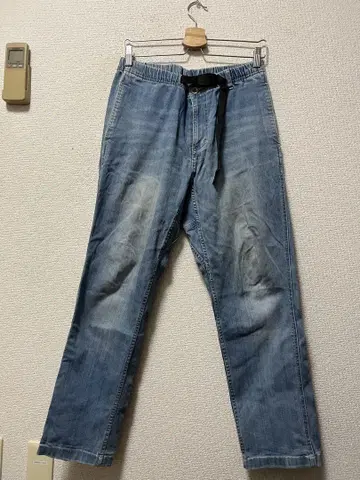 그라미치 빈티지 가공 클라이밍 이지 데님 / M 스트레치 내로우