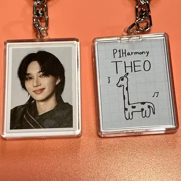 P1Harmony 2025 LIVETOUR 사진 키링 테오 THEO