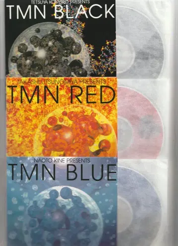 [ 종이 자켓 ] TM NETWORK TMN BLACK RED BLUE