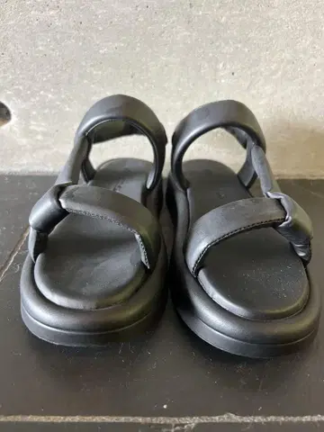 블랙 샌들 여성용