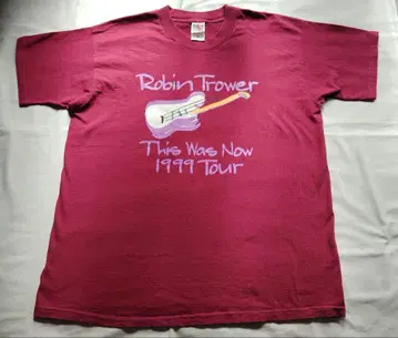 90s Robin Trower 로빈 트로워 1999 투어 티셔츠