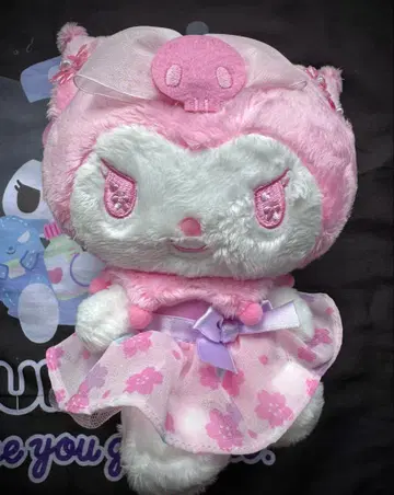 산리오 쿠로미 봉제 인형 2022 벚꽃 시리즈