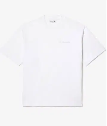 [9/24까지 판매] LACOSTE 티셔츠 TH7537 화이트