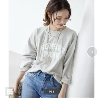 [ Champion ] SLOBE 별주 풋볼 롱 TEE