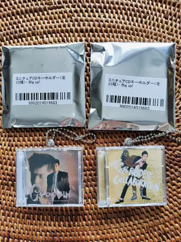 쿠보타 토시노부 미니어처 CD 키링 2종 세트