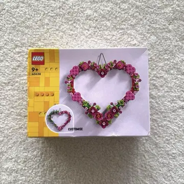 미개봉 새상품 LEGO 오너먼트 하트 40638