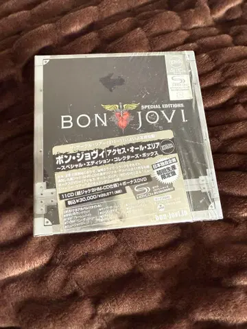 본 조비/종이 자켓 11장 + 투어 다큐멘터리 DVD 박스 세트