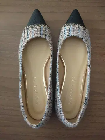 르 탈론 스틸레토 캡 체인 플랫 LE TALON