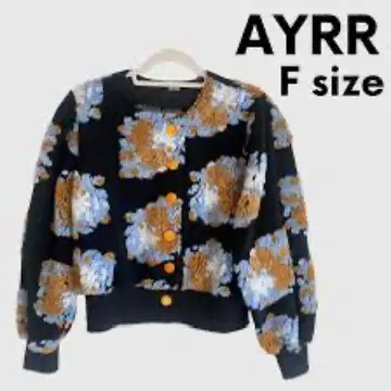 AYRR 플라워 무늬 자켓 F 사이즈