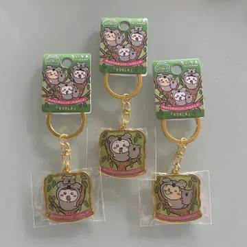 치이카와 (먼작귀) 호주 한정 키링 하치와레 토끼 코알라