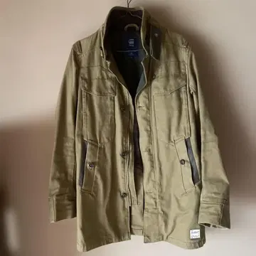 G-STAR RAW 카키 밀리터리 자켓