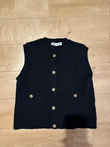 ZARA 플레인 니트 베스트