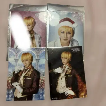 미네타 히로무 이케프리 비스테 브로마이드 컴프 4종 (사인 포함)