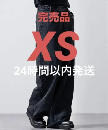CLEL 클레일 헤비 웨이트 빈티지 디자인 스웨트 팬츠 완판 XS