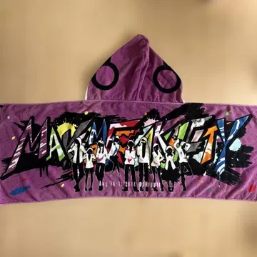 레어템 메카쿠시티 액터즈 후드 부착 타월 M 사이즈