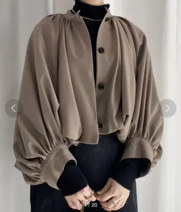 BALLOON SHORT BLOUSON ameri 자켓 블루종