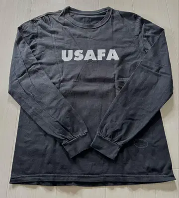 tangtang USAFA 롱T 셔츠 블랙 M