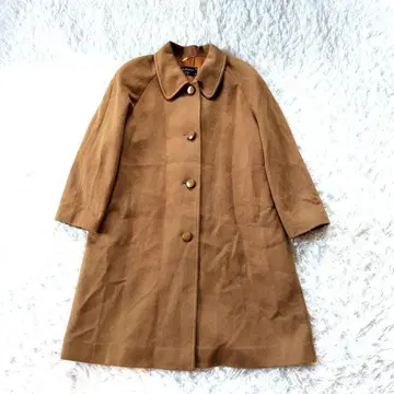 새상품급 고급 캐시미어 100% 롱 코트 카멜 체스터 코트