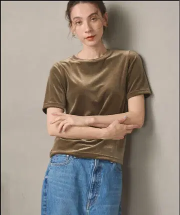 BEAUTY&YOUTH UNITED ARROWS 벨로아 T셔츠