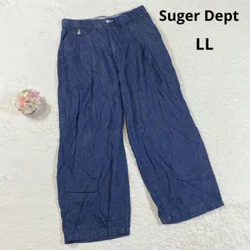 [슈가 뎁트] 와이드 데님 청바지 LL Dr denim Honzawa