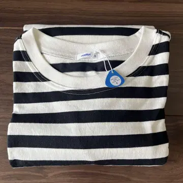 미사용 새상품 maillot border flair long-T 블랙