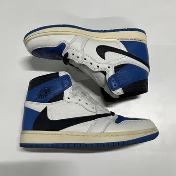 Travis Fragment Jordan 1 Military Blue