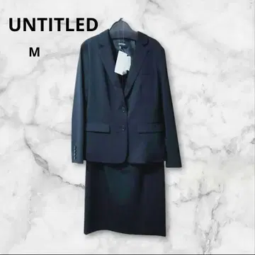 미사용 새상품 [ UNTITLED ] 비즈니스 싱글 자켓&스커트 수트 M