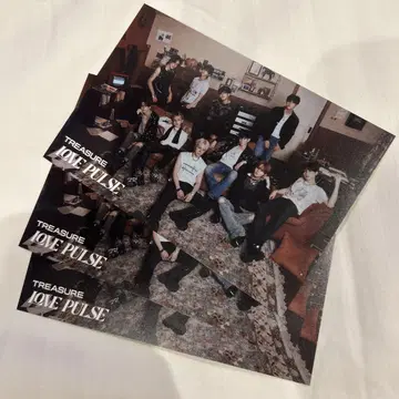 TREASURE LOVE PULSE 시리얼 미사용
