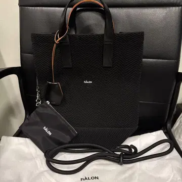 유나이티드 애로우즈 hALON 블랙 토트백