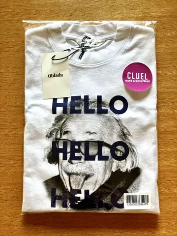 cluel oblada 별주 HELLO 티셔츠 크루엘
