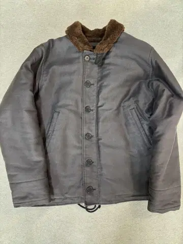 [ 새상품급 ] U.S. NAVY 덱 자켓 사이즈 36