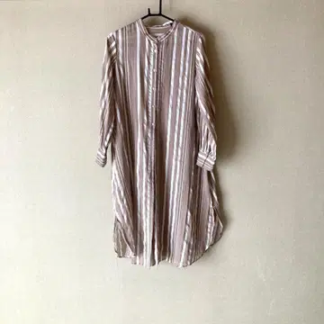 새상품급 셔츠 원피스 롱