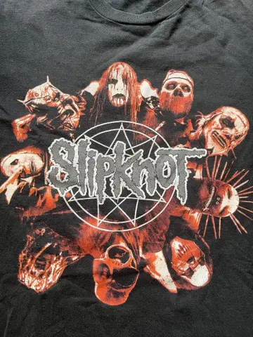 빈티지 Slipknot Iowa 2002 티셔츠 SHOOT