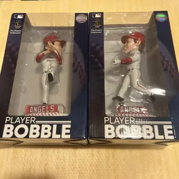 ANGELS 보블헤드 피규어 2체 세트 오타니 쇼헤이