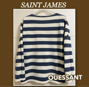 SAINT JAMES 세인트 제임스 웨쌍 보더 셔츠 남성용 L