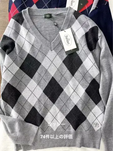 The Barnnet Stewart Argyle 아가일 무늬 니트 F