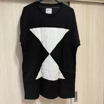 SHAREEF 기하학 패턴 롱T셔츠