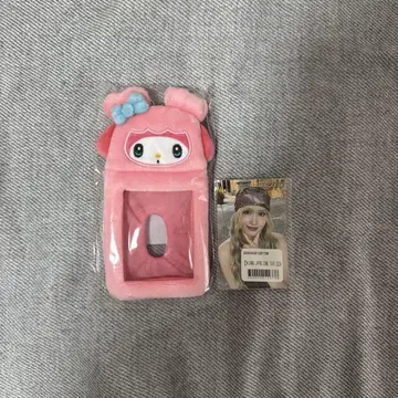 TWICE 산리오 포토 카드 홀더 마이멜로디 모모 모블리