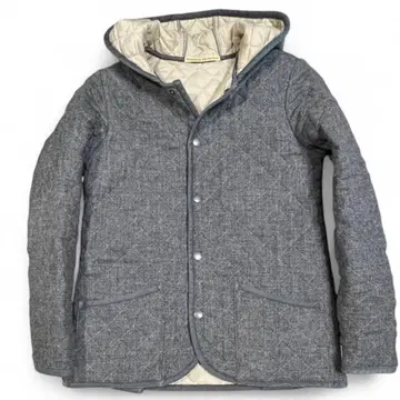 트래디셔널 웨더웨어 후드 부착 퀼팅 자켓 매킨토시