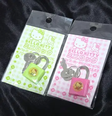 헬로키티 미니락 HELLO KITTY 자물쇠 키티