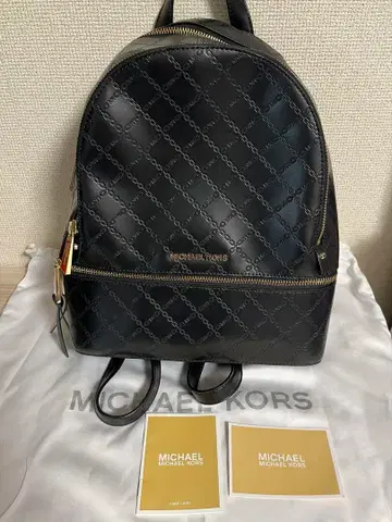 MICHAEL KORS 마이클코어스 백팩 리어 지퍼 블랙